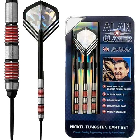 Mckicks(エムシーキックス) ダーツ ダーツセット アラン・グレイザー ダーツ ソフトチップ – トンマシン