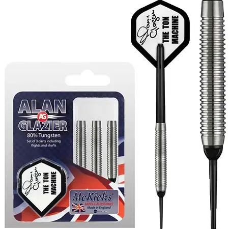 Mckicks(エムシーキックス) ダーツ ダーツセット アラン・グレイザー ダーツ ソフトティップ – オリジナル