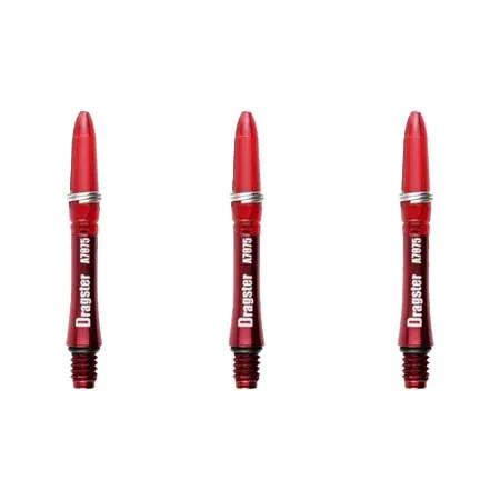 MONSTER(モンスター) ダーツ シャフト ドラッグスター A7075 RED 20mm