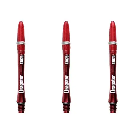 MONSTER(モンスター) ダーツ シャフト ドラッグスター A7075 RED 30mm
