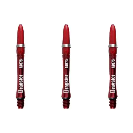MONSTER(モンスター) ダーツ シャフト ドラッグスター A7075 RED 25mm