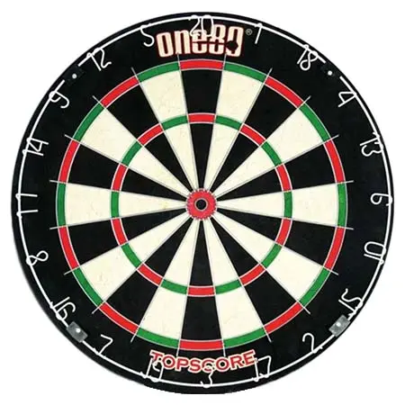 One80(ワンエイティ) ダーツ ダーツボード Topscore（トップスコア） ブリッスルダーツボード