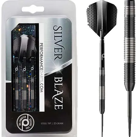 PERFORMANCE DARTS(パフォーマンスダーツ) ダーツ ダーツセット シルバーブレイズ – スチールチップ