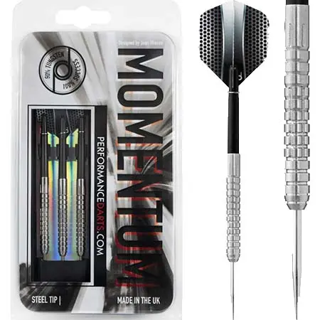 PERFORMANCE DARTS(パフォーマンスダーツ) ダーツ ダーツセット モメンタム – スチールチップ – リング付き
