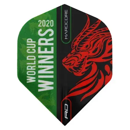 Red Dragon(レッドドラゴン) ダーツ フライト ハードコア ワールドカップ ウイナー TF6573