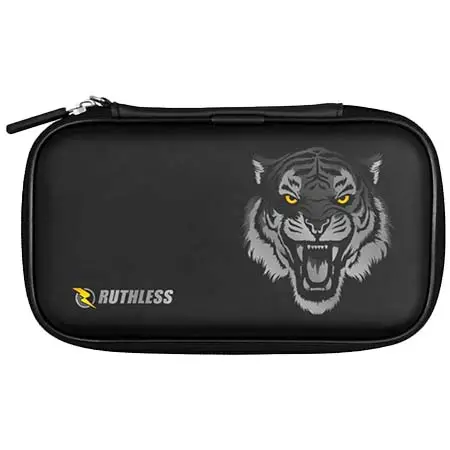 RUTHLESS(ルースレス) ダーツ ダーツケース Designed EVAダーツケース – ラージ – ブラック – タイガー