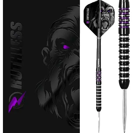 RUTHLESS(ルースレス) ダーツ ダーツセット スチールチップ – タングステン90% – ゴリラ
