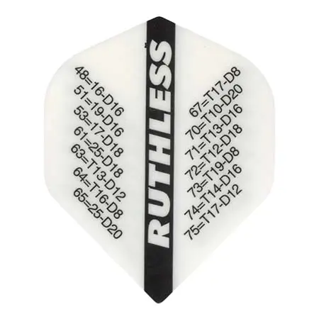 RUTHLESS(ルースレス) ダーツ フライト Dart Flights – 100ミクロン標準