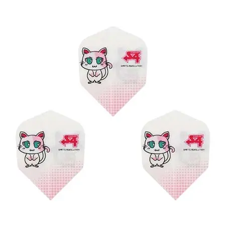 S4-DARTS(エスフォーダーツ) ダーツ フライト S4キャッツこうめ2 シェイプ