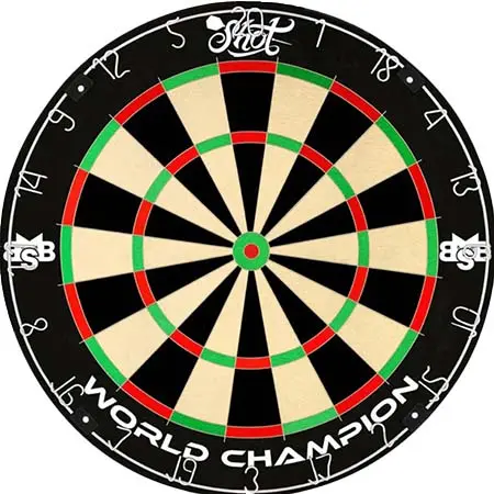 Shot(ショット) ダーツ ダーツボード ショット・マイケル・スミス・ダーツボード – プロレベル – ブリーボーイ