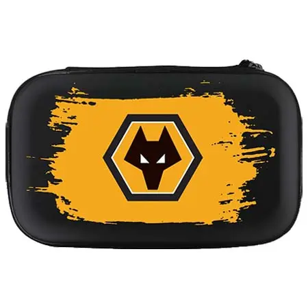 Soccer(サッカー) ダーツ ダーツケース ウォルバーハンプトン・ワンダラーズFC ラージダーツケース – ブラック – ウルブズ – W2 – ブラッシュストローク