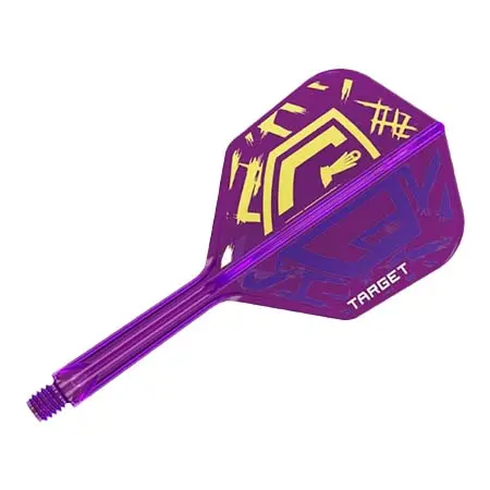 TARGET (ターゲット) ダーツ フライト LUKE LITTLER WORLD CHAMPION K-FLEX シェイプ パープル ルーク・リトラー選手モデル