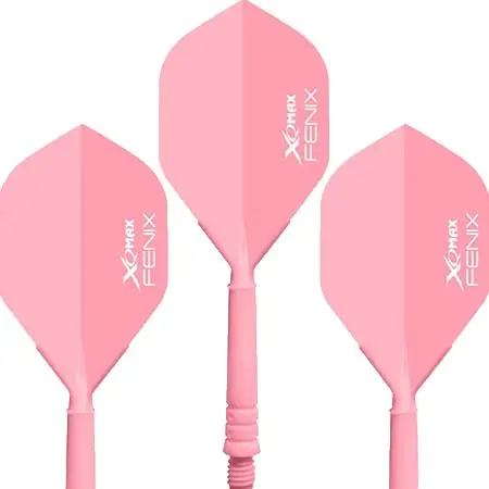 XQ MAX DARTS(エックスキューマックスダーツ) ダーツ フライト Fenix ダーツフライト＆シャフト – 成型オールインワンシステム – 28mm