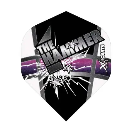 XQ MAX DARTS(エックスキューマックスダーツ) ダーツ フライト – プレイヤー – アンディ・ハミルトン – スタンダード – ザ・ハンマー