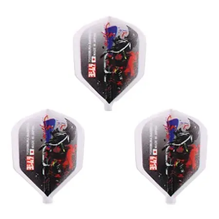 YOSHIMURA BARRELS(ヨシムラバレルズ) ダーツ フライト Fit Flight(フィットフライト) EXHAUST(エキゾースト) シェイプ