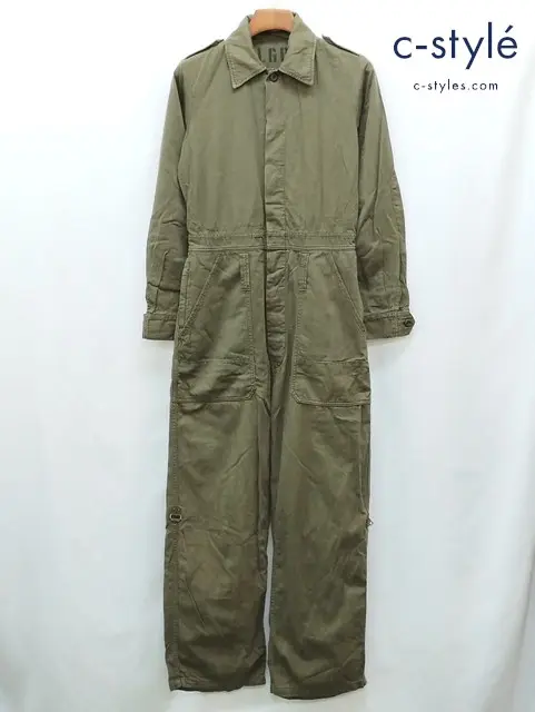 L.G.B. ルグランブルー オールインワン 0 カーキ 綿100% ジャンプスーツ レディース