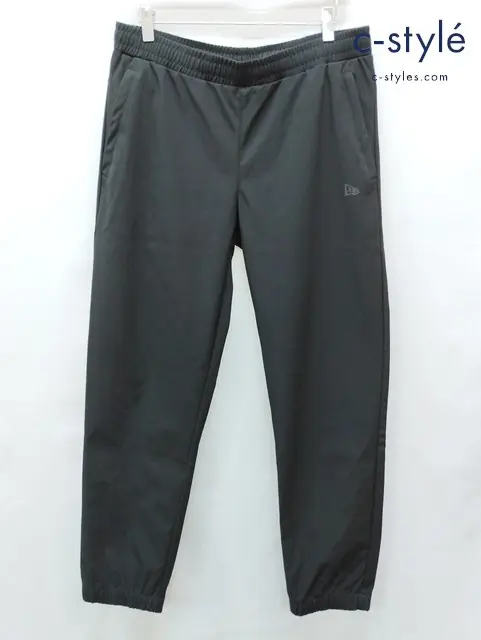 NEW ERA ニューエラ パンツ L ブラック ライト シェルパンツ フラッグロゴ 14861205