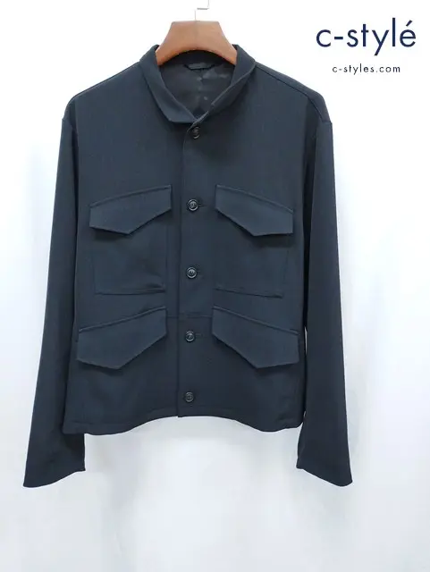 UJOH×STUDIOUS 別注 ウジョー×ステュディオス ｓtand Collar 4 Pockets Blouson 2 ブラック