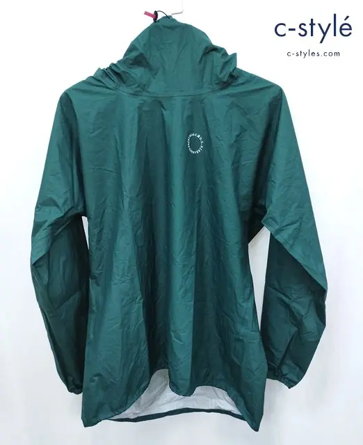 山と道 RAIN HOODY PU SOSUI レインジャケット M グリーン