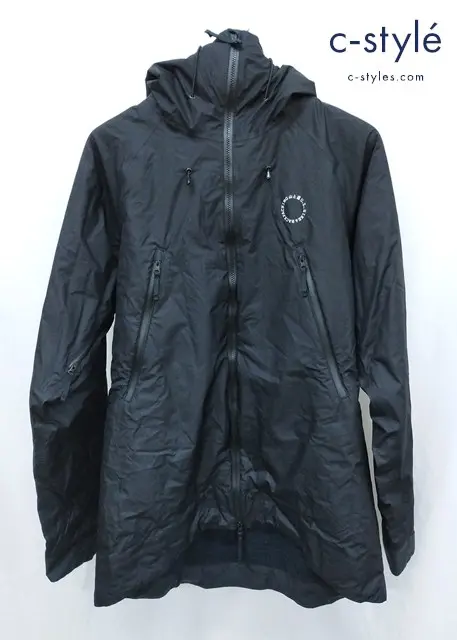 山と道 All-weather Alpha Jacket L ブラック フード