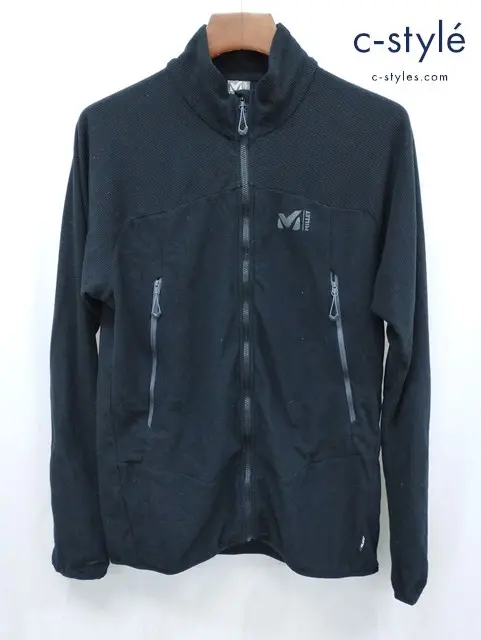 MILLET ミレー K ライト グリッド ジャケット L ブラック MIV8269
