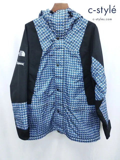 THE NORTH FACE×Supreme ザノースフェイス×シュプリーム Studded Mountain Light Jacket XL ブルー系