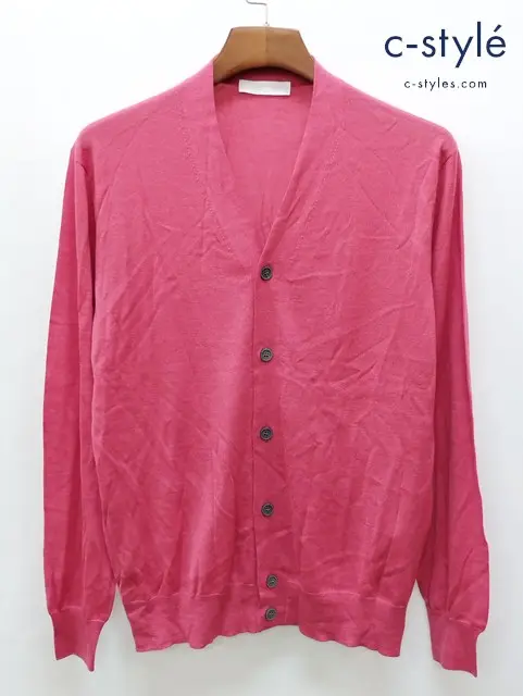 Cruciani クルチアーニ カーディガン 50 レッド系 カシミヤ CU487.C03F6V イタリア製