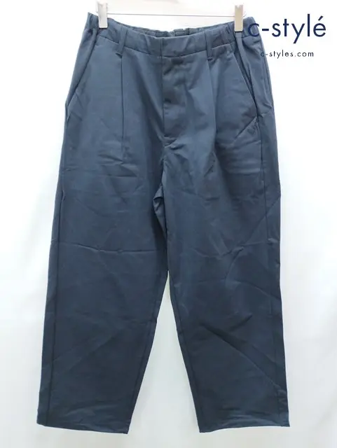 CURLY&Co. カーリーアンドコー パンツ 2 ネイビー TRICOT STRAIGHT EZ PANTS 日本製