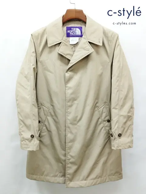 THE NORTH FACE PURPLE LABEL ステンカラーコート S ベージュ 65/35 NY2275N