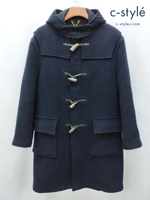 Brooks Brothers ブルックスブラザーズ ダッフルコート M ネイビー ジップアップ