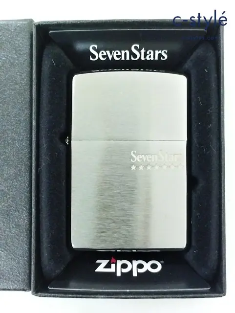 ZIPPO ジッポー オイルライター Seven Stars セブンスターズ シルバー ’16