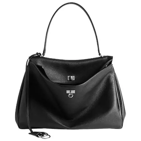 バレンシアガ(BALENCIAGA) Rodeo ハンドバッグ ラージ グレインドカーフスキン 7897442ABV61000
