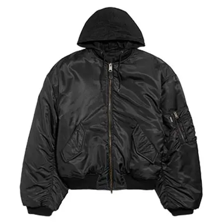 バレンシアガ(BALENCIAGA) フーデッド ボンバー 866531TQM111000