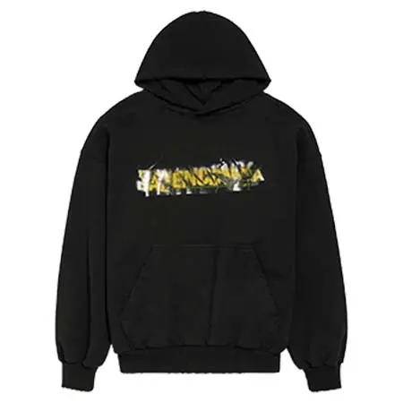 バレンシアガ(BALENCIAGA) Messy Spray フーディ ミディアムフィット 871956TUVI91000