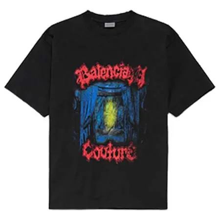バレンシアガ(BALENCIAGA) Salon De Couture Tシャツ ミディアムフィット 764235TUVD51000