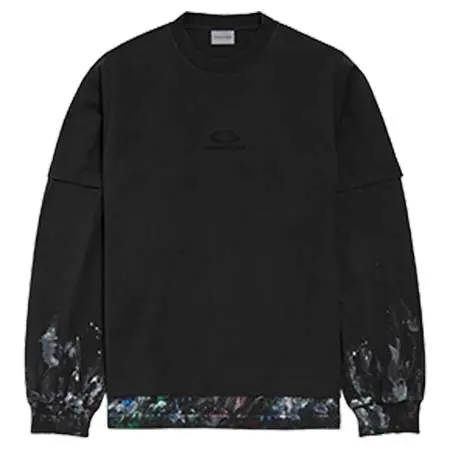 バレンシアガ(BALENCIAGA) ハイブリッド ダブルTシャツ 871497TUVJ71069