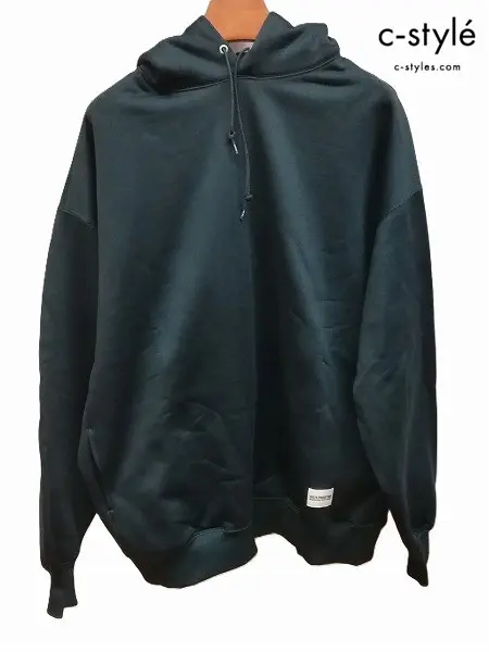 COOTIE PRODUCTIONS クーティー プロダクションズ パーカー M グリーン系 COTTON NYLON PULLOVER HOODIE