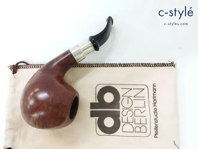 DESIGN BERLIN パイプ Gotha-58 SILVER 925 刻印 デザインベルリン db 収納袋付