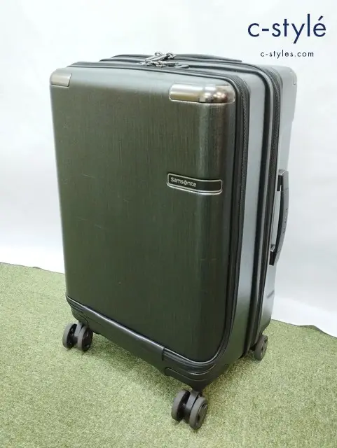 Samsonite サムソナイト スーツケース ブラック系 エヴォア EVOA スピナー フロントオープン