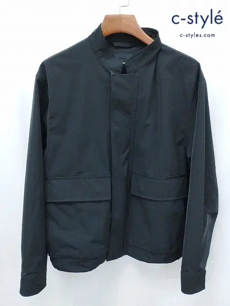 Theory セオリー ST COLLAR BOMBER FOUNDATION TECH ジャケット S ブラック 02-2309000-050-902