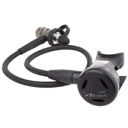 Aeris(エアリス) ダイビング レギュレーター A2 Regulator with 30″ MaxFlex Braided Hose