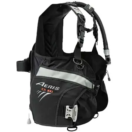 Aeris(エアリス) ダイビング ビーシー・ジャケット EX 100 Jacket Style BCD with QLR Weight Pockets
