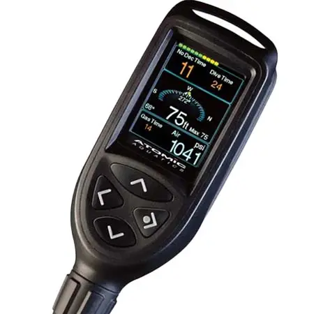 ATOMIC AQUATICS(アトミックアクアティクス) ダイビング ダイブコンピューター Cobalt 2 Air/Nitrox Air Integrated Computer Console with 3D Digital Compass & Quick Disconnect Hose