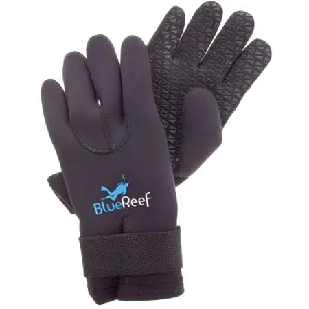 Blue Reef(ブルーリーフ) ダイビング グローブ 3mm Men’s Glove with Velcro Strap Wrist Closure