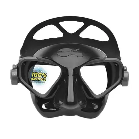 C4 freediving(シーフォー・フリーダイビング) ダイビング マスク Falcon Antifog フリーダイビングマスク