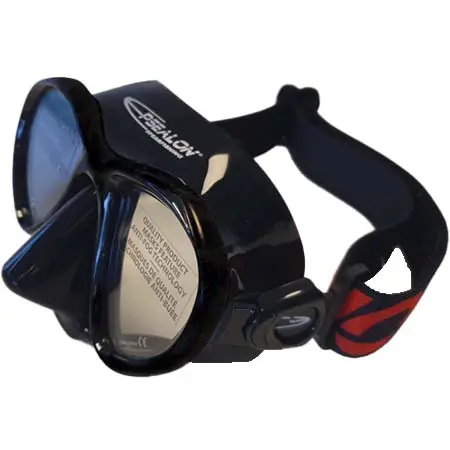 Epsealon(イプシロン) ダイビング マスク E-visio 2マスク「ファットストラップ」コンフォートストラップ付き