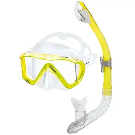 HEAD(ヘッド) ダイビング マスク Manta マスク and Snorkel Combo