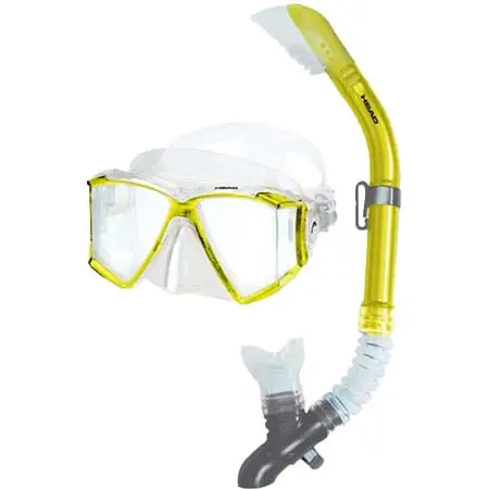 HEAD(ヘッド) ダイビング マスク Barracuda マスク and Snorkel Combo