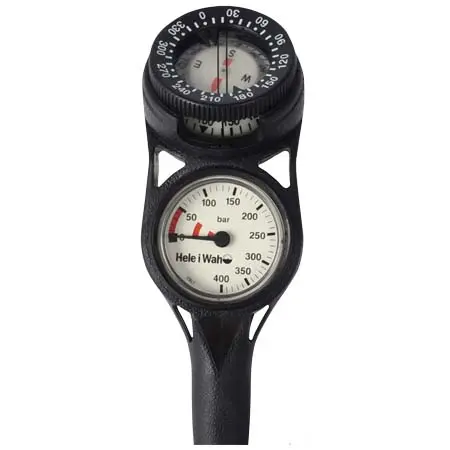 Hele i Waho(ヘレイワホ) ダイビング ゲージ 2 GUAGE COMPASS W/MFX 80cm