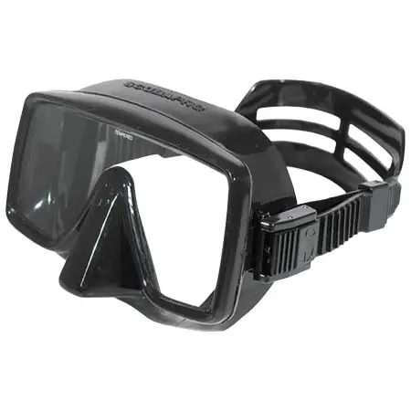 SCUBAPRO(スキューバプロ) ダイビング マスク Frameless Single Window マスク, All Black